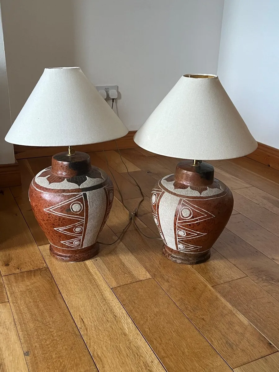 Ceramic Vintage Table Lamps / Floor Lamps - Image 4