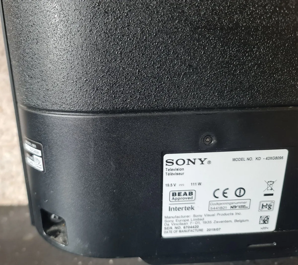 Sony Bravia KD-43XG8096 – 43" 4K Ultra HD Android - Image 4