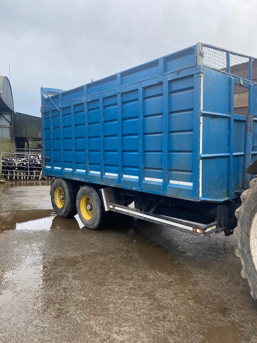 Stanley silage trailer no vat - Image 2