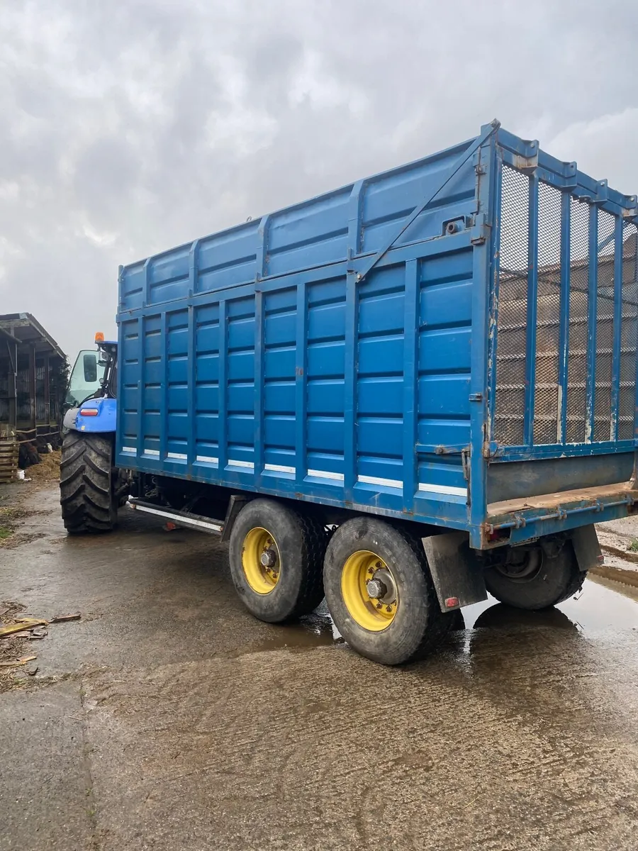 Stanley silage trailer no vat - Image 3