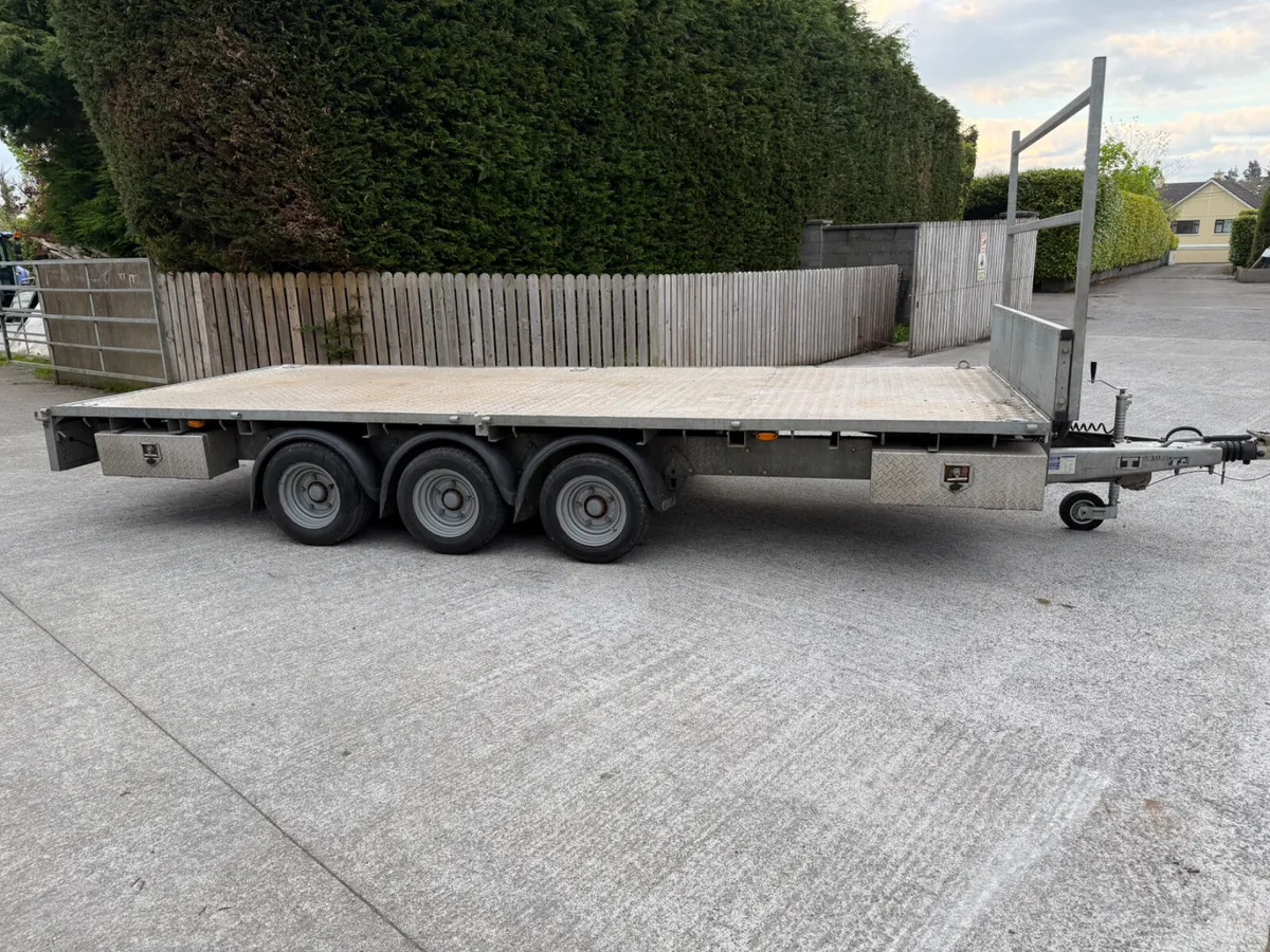 Ifor Williams dropside trailer - Image 2