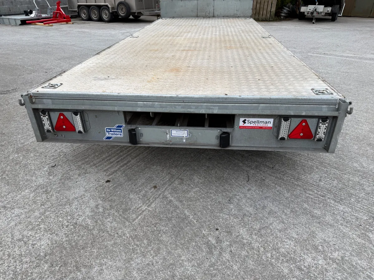 Ifor Williams dropside trailer - Image 1