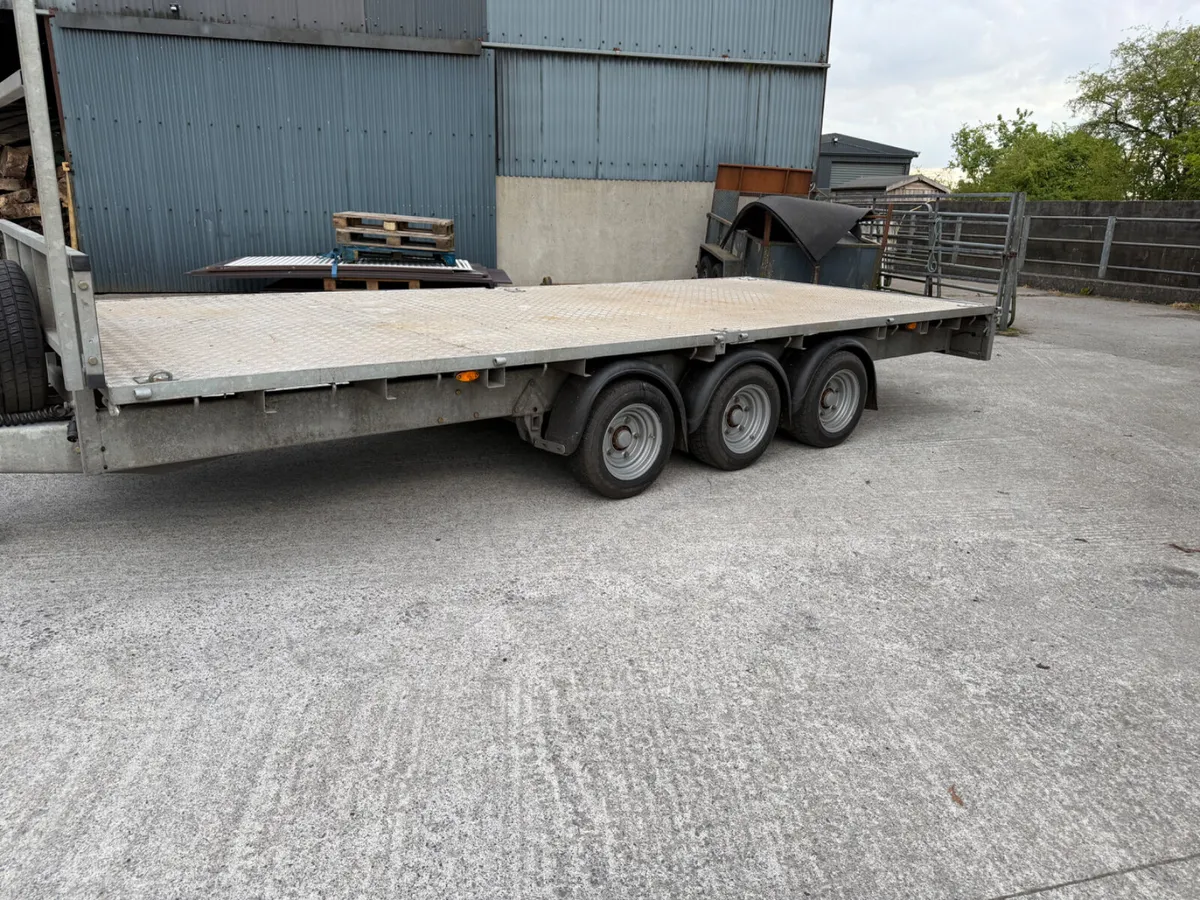 Ifor Williams dropside trailer - Image 3