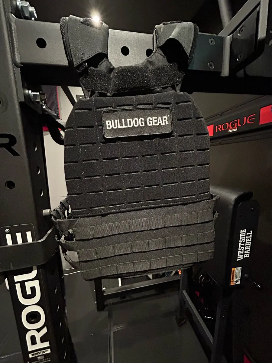 Premium Adjustable Weighted Vest and Weight Plates - Image 2