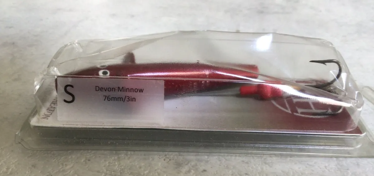 5 Brand New Devon Minnows - Image 4