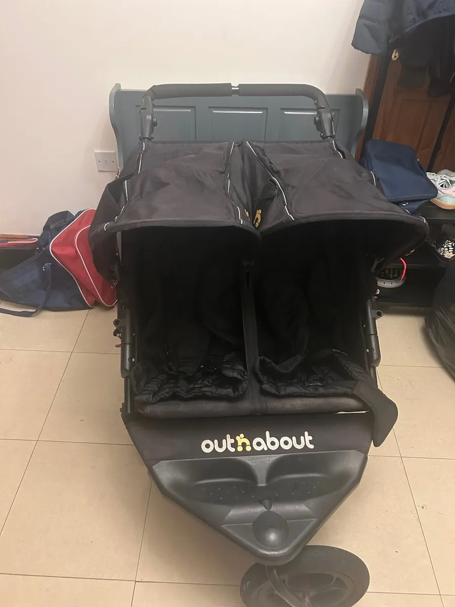 Double buggy out and about nipper - Image 2
