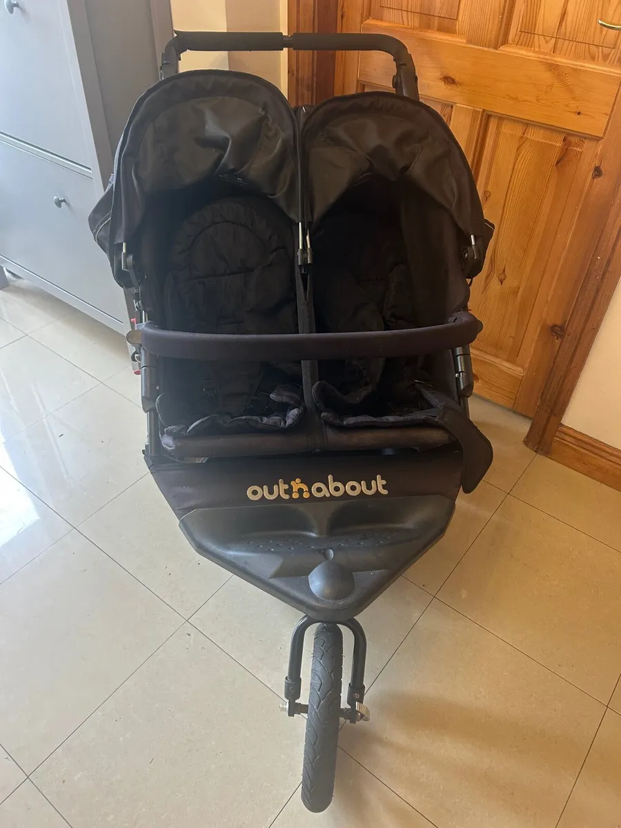 Double buggy out and about nipper - Image 3