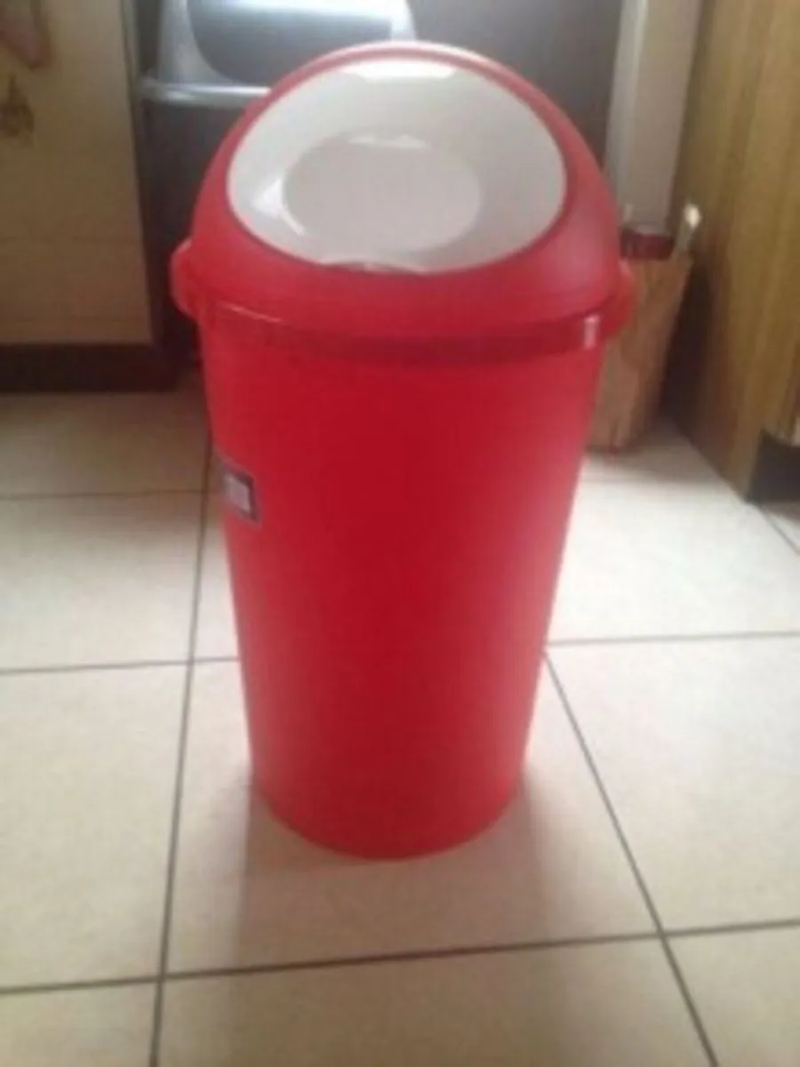 BRAND NEW Red Kitchen Bin