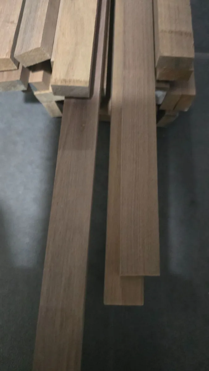 Walnut Planed All Over Length 20mm x 10mm x 2.25mm - Image 1