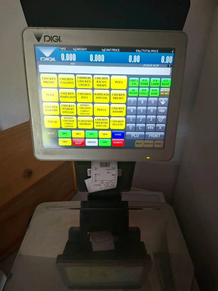 3x Spider fridges and digi Scales - Image 1