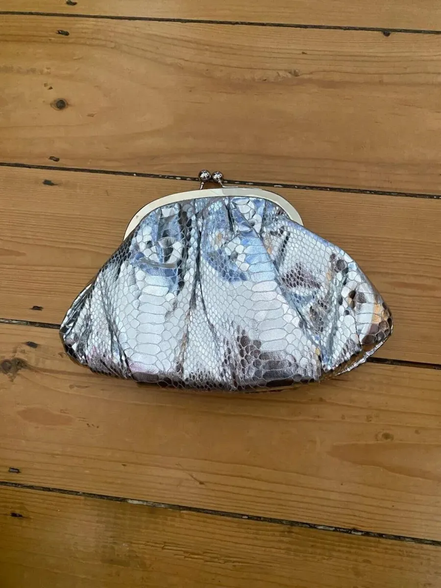 NEW Gabor Clutch Bag Silver - Image 4