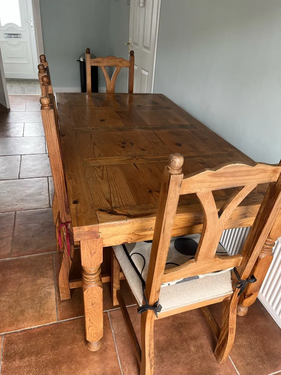 Kitchen Table & 4 Chairs - Image 3
