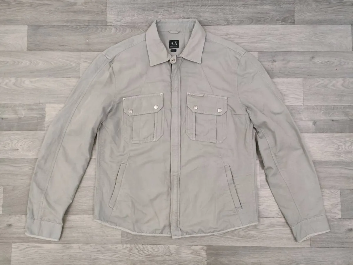 Armani Exchange Bomber Jacket Mens XL - Image 1