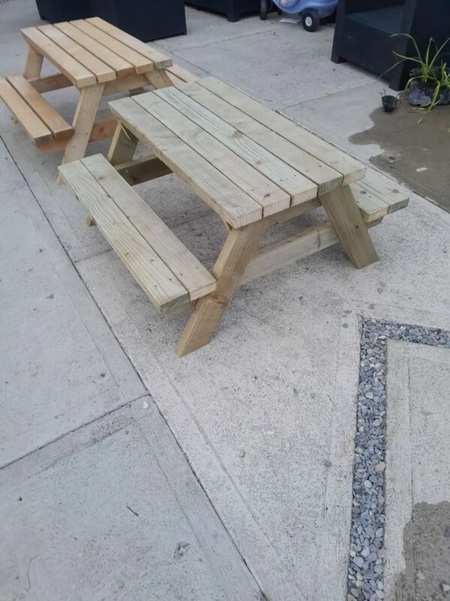 kids picnic benches - Image 2