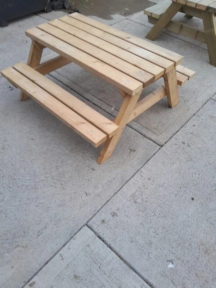 kids picnic benches - Image 4