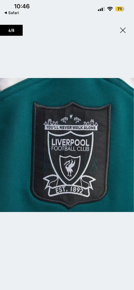 Liverpool Retro 95/96 Sweat top - Image 2