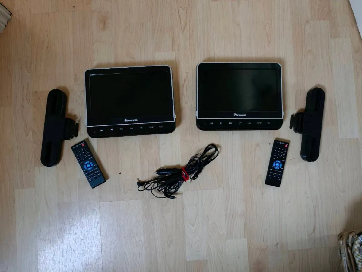 Portable dvd players (dual) and car accessories - Image 1