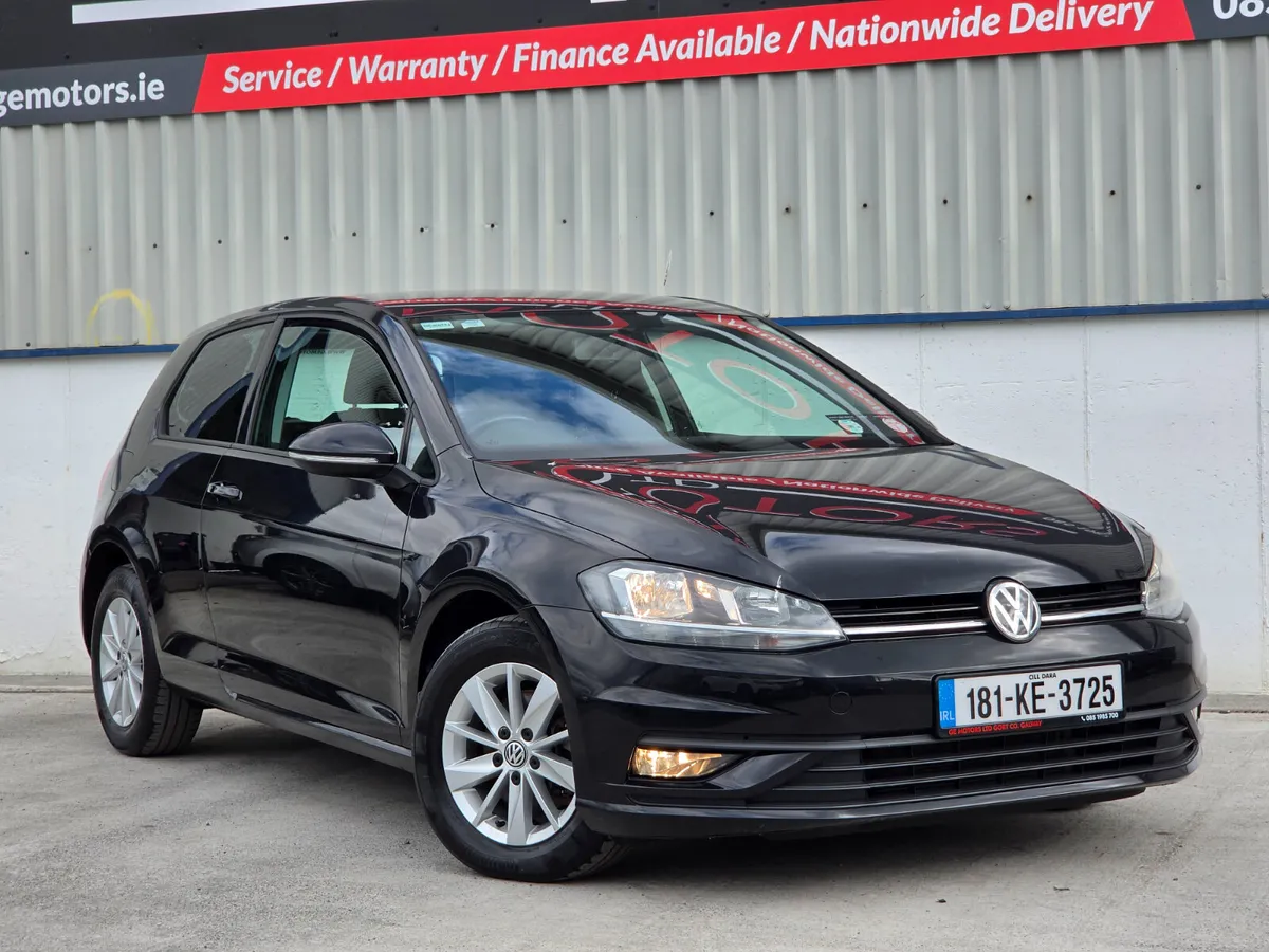 2018 VW GOLF TDI 2 SEATER VAN LOW MILEAGE MINT CON - Image 1