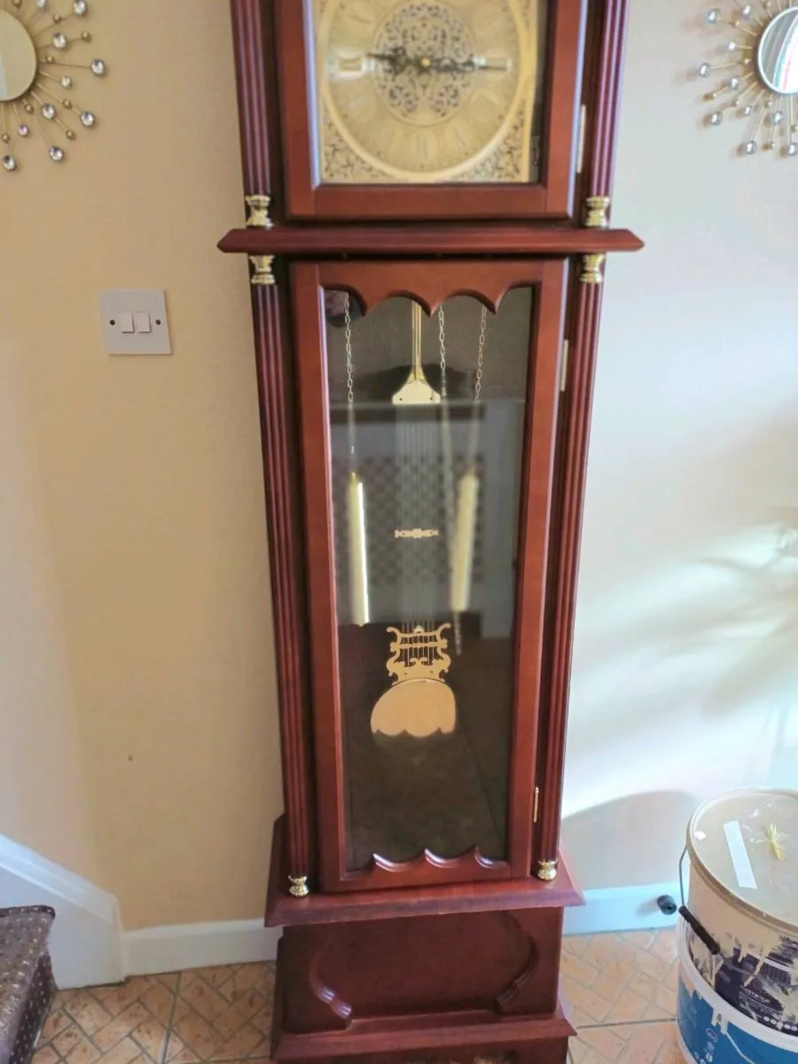 Large Free Standing Grandfather Clock - Image 2