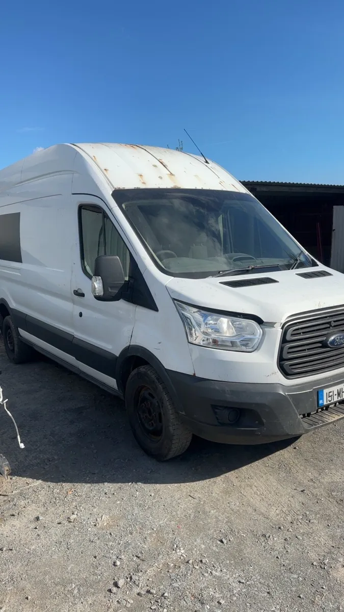 2015 mk8 transit rwd for breaking - Image 2