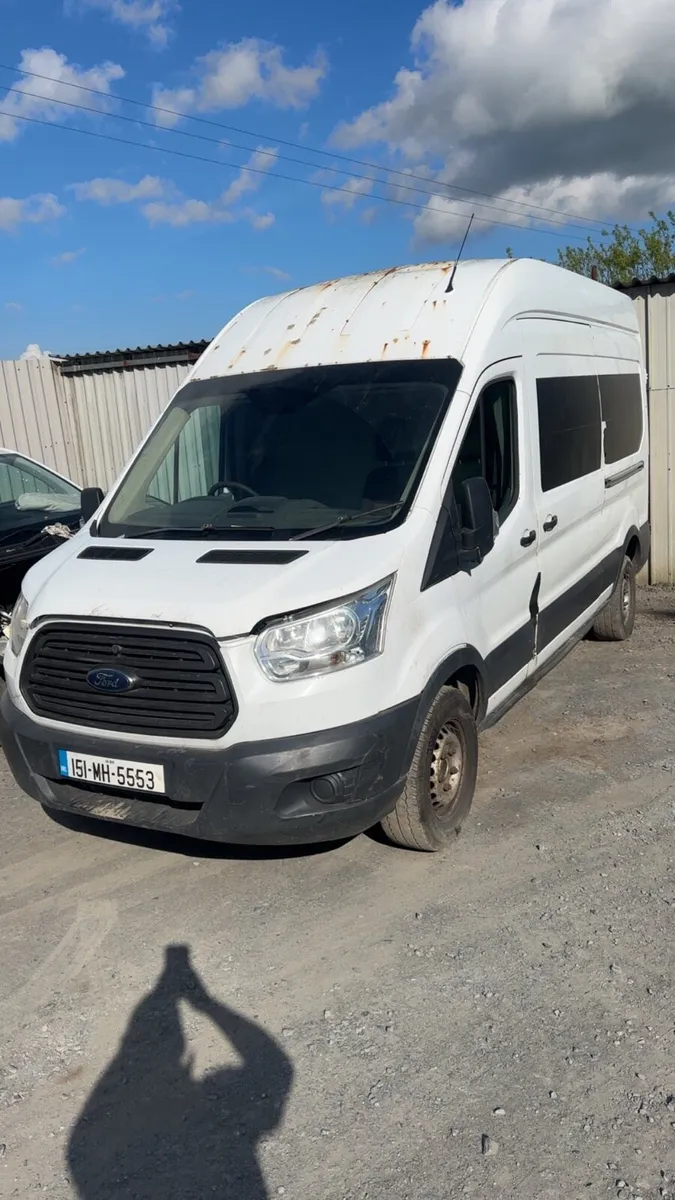 2015 mk8 transit rwd for breaking - Image 1