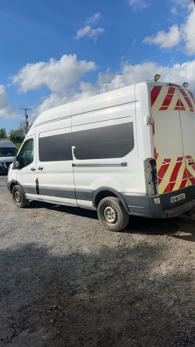 2015 mk8 transit rwd for breaking - Image 3