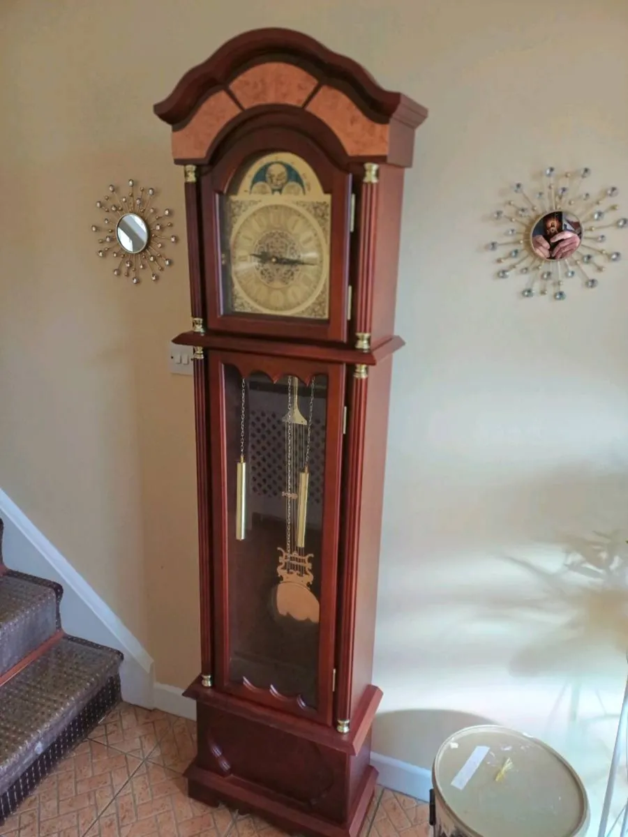 Large Free Standing Grandfather Clock - Image 4