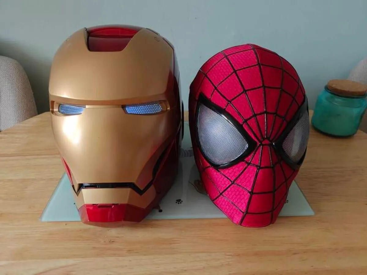 Marvel Helmets: Iron Man & Spidey Mask - Image 1