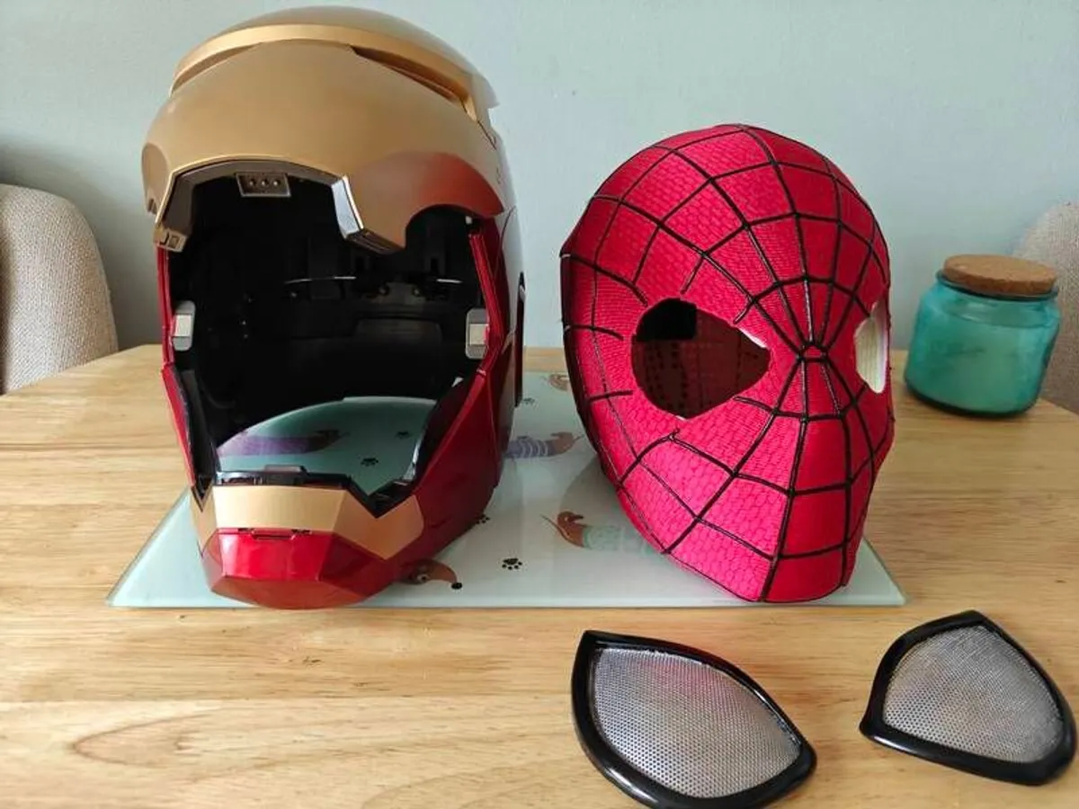 Marvel Helmets: Iron Man & Spidey Mask - Image 2