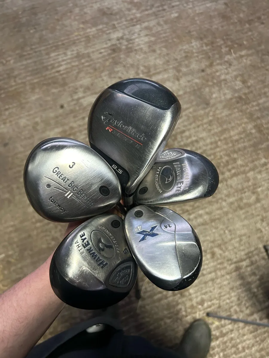 Full golf set with new grips - Image 3