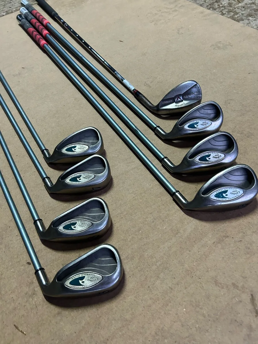 Full golf set with new grips - Image 4
