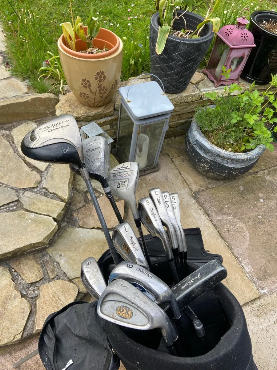 Golf. Clubs. &. Bag. Mixed. Set - Image 2