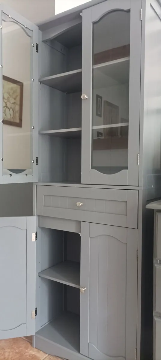 Wooden Dresser, Grey - Image 2