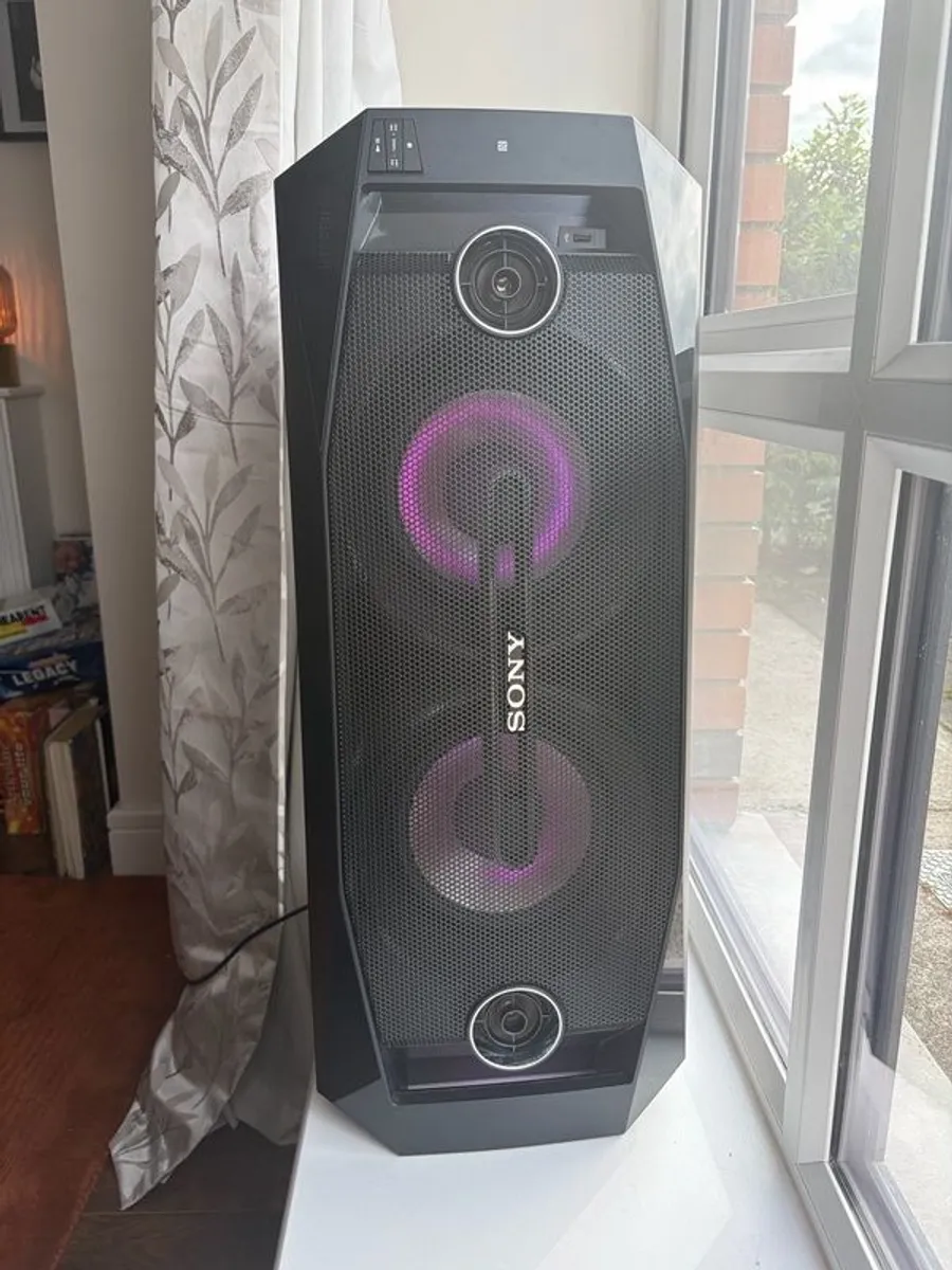Sony GTK-X1BT Bluetooth Party Speaker - Image 1