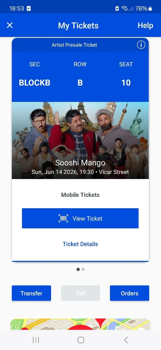 Comedy Event Tickets - Sooshimango Vicar Street - Image 1