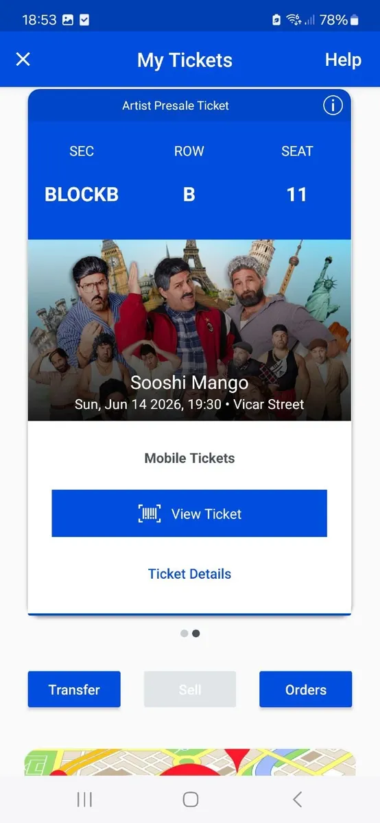 Comedy Event Tickets - Sooshimango Vicar Street - Image 2