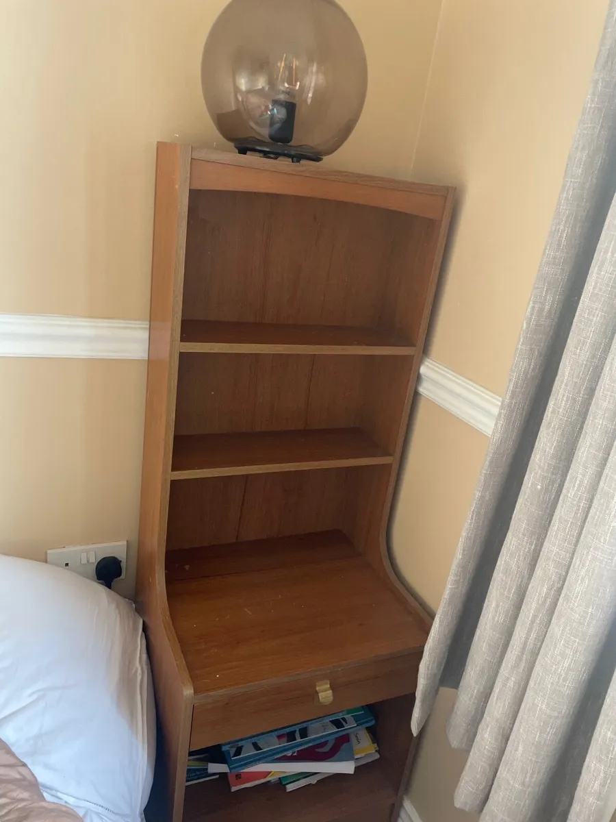 Two Schreiber mid century bedside lockers 1970 - Image 2