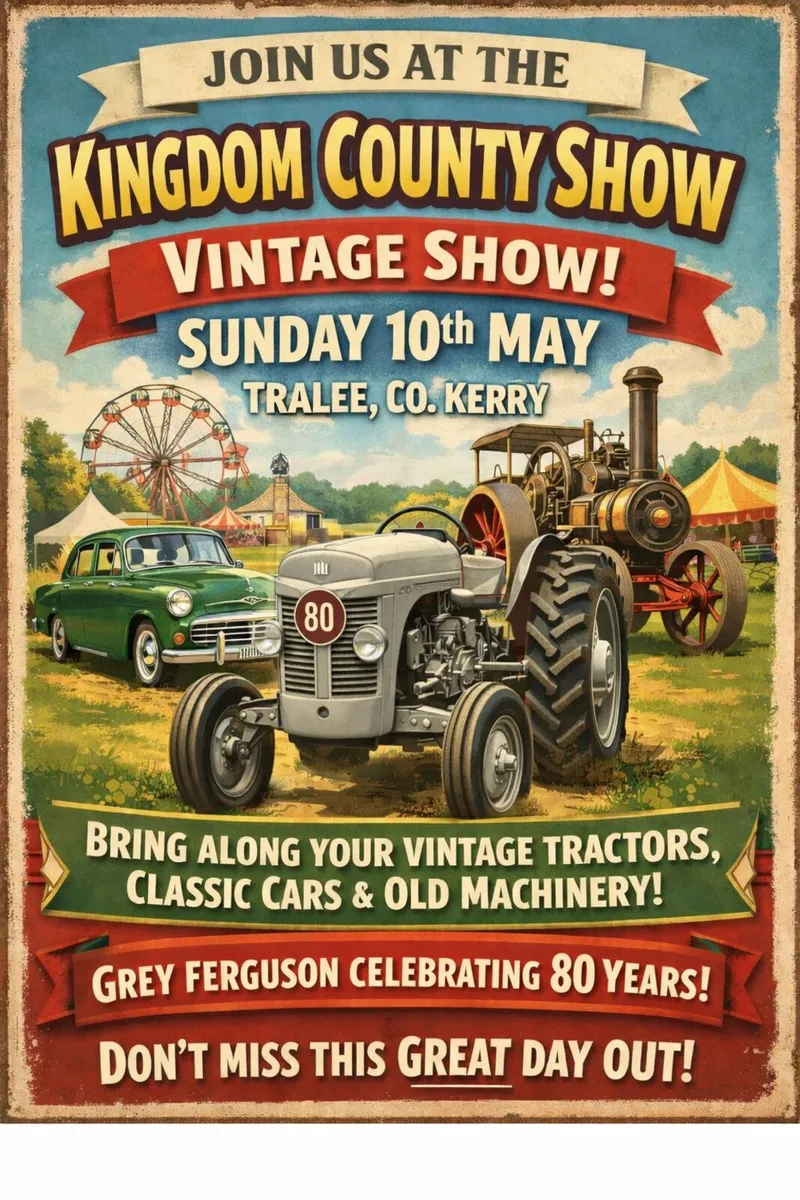 ALL TRACTOR to KINGDOM COUNTRY SHOW  10th may - Image 2