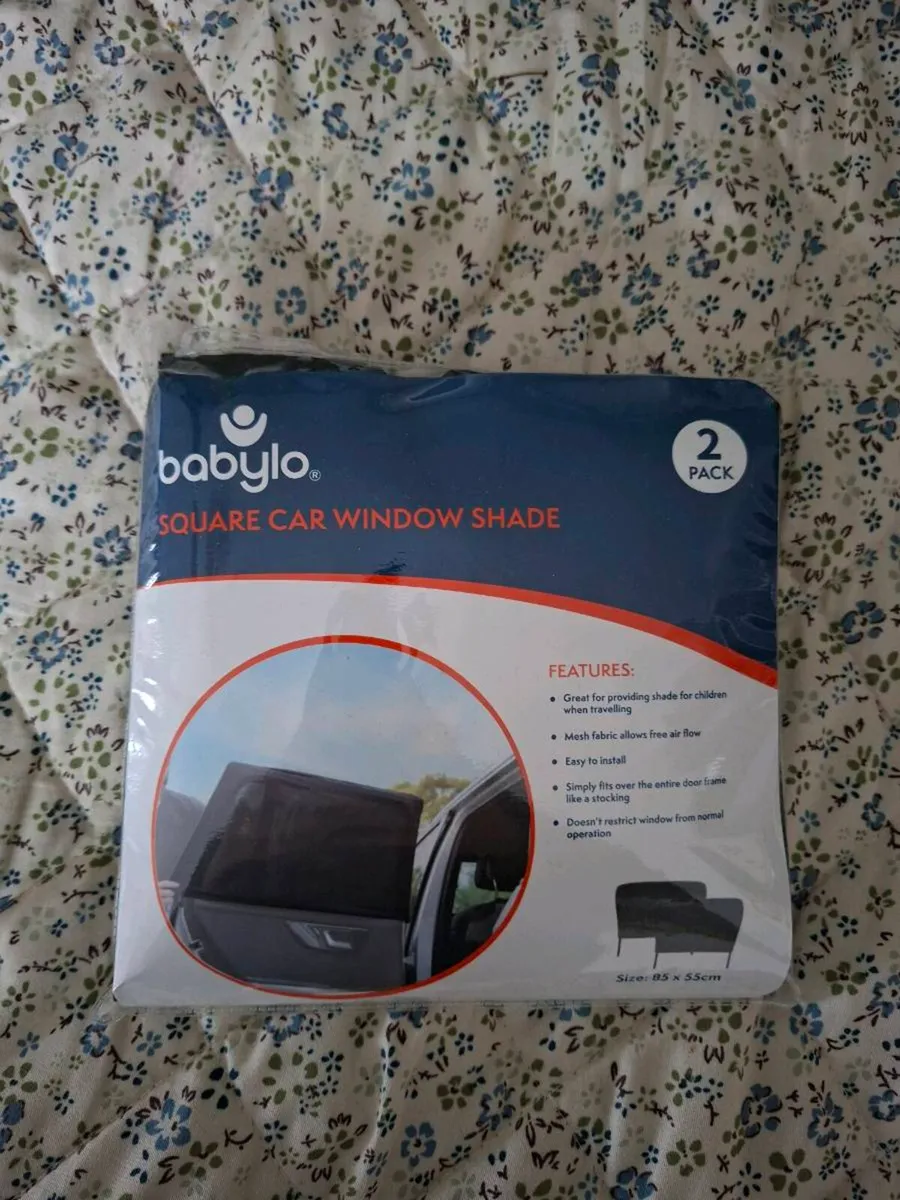 Babylo car sunshade 2 pack - Image 1