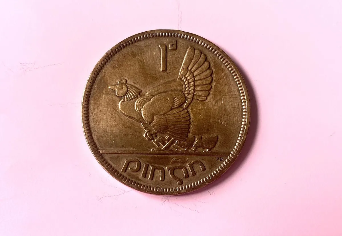 Irish Penny;Ha'penny;From 1946, Free Post - Image 1