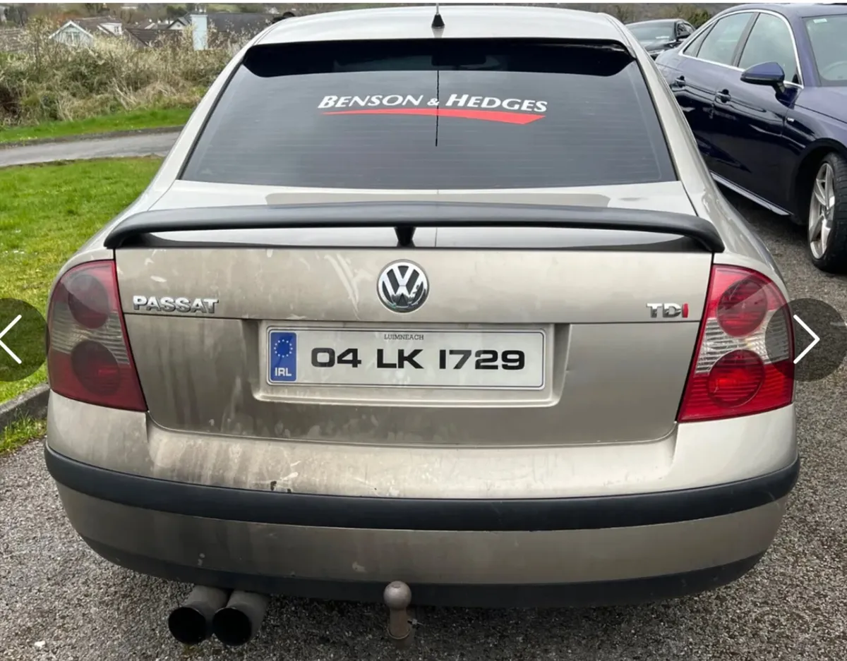 Passat 3 leg boot spoilers & roof spoiler - Image 2