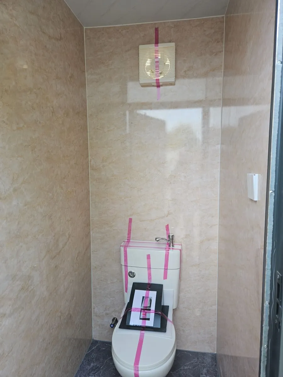 Toilet Block  Double / Single. Steel. New Unused. - Image 3