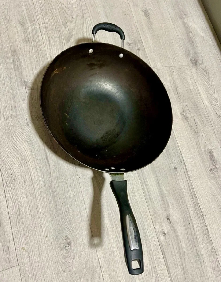 Symple Stuff 32cm Big Wok With Helper Handle - Image 1