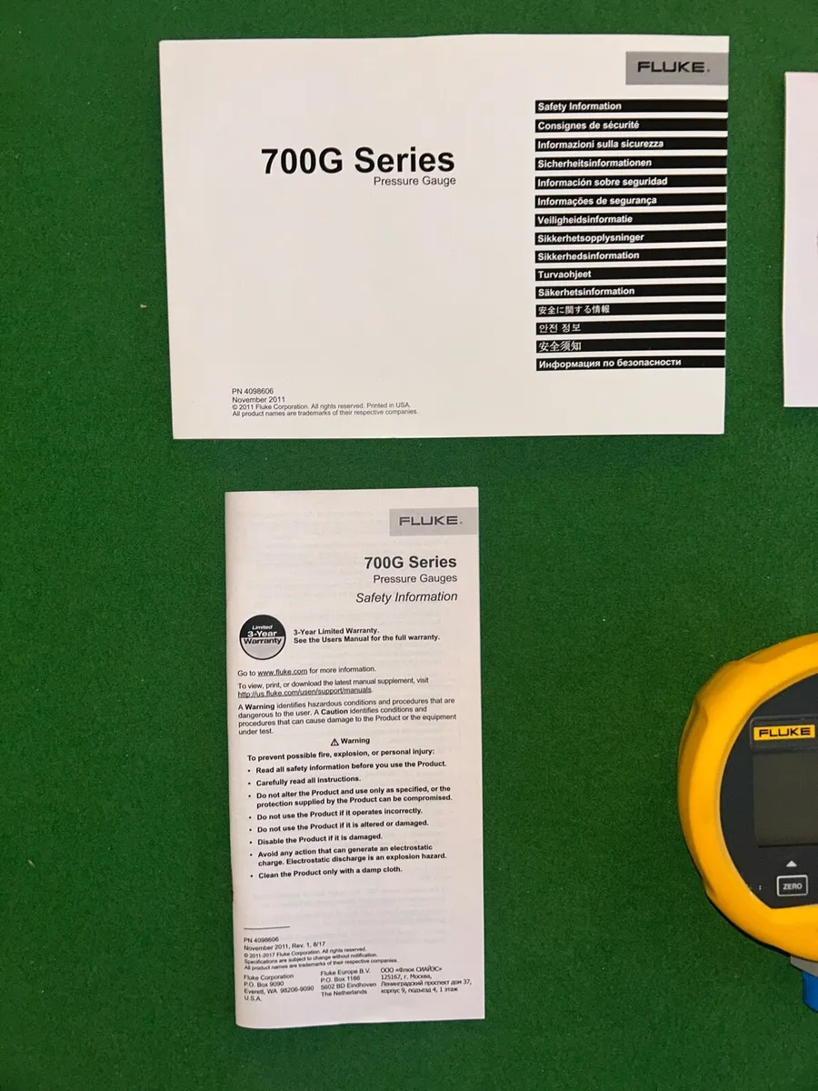 FLUKE Pressure Gauge - Image 3
