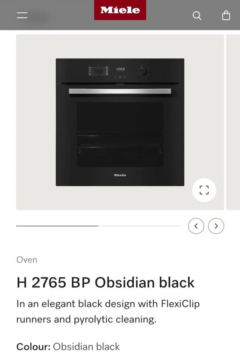 Miele Oven - Image 1