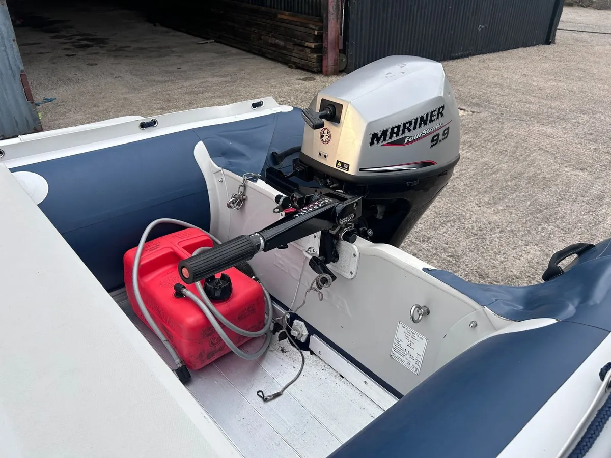 Inflatable Boat and Engine - Image 3