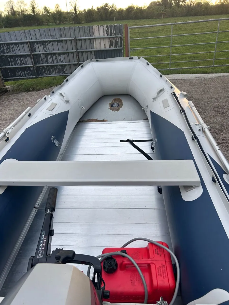 Inflatable Boat and Engine - Image 2