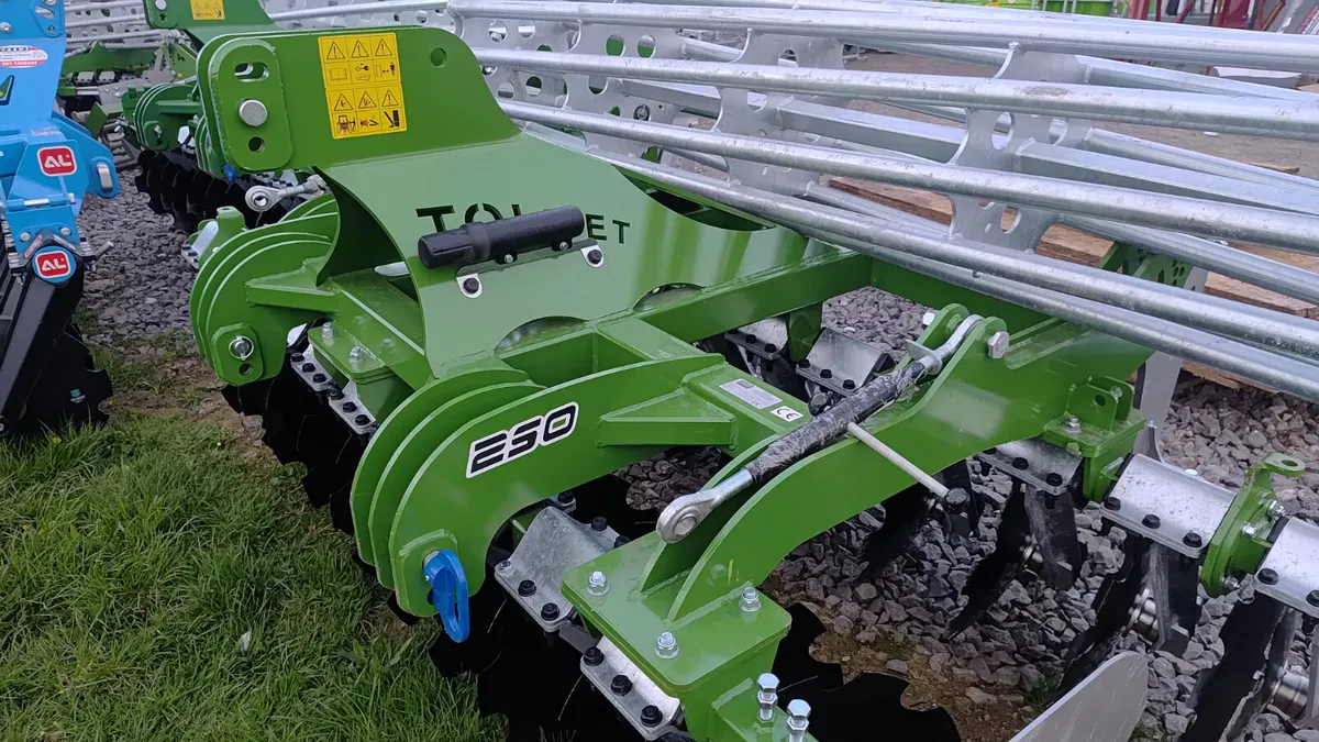 Tolmet disc harrows 2 ,5 M TAMS APPROVED - Image 1