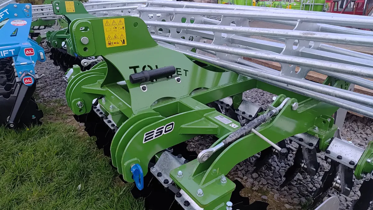 Tolmet disc harrows 2 ,5 M TAMS APPROVED - Image 3
