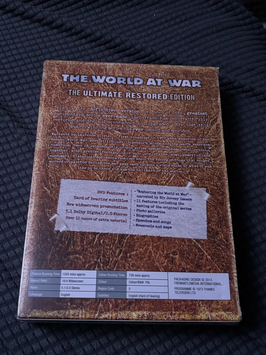 The world at war DVD brand-new remastered - Image 3
